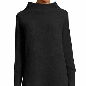 NWT Free People Ottoman Tunic Slouchy Sweater Black Small Unworn